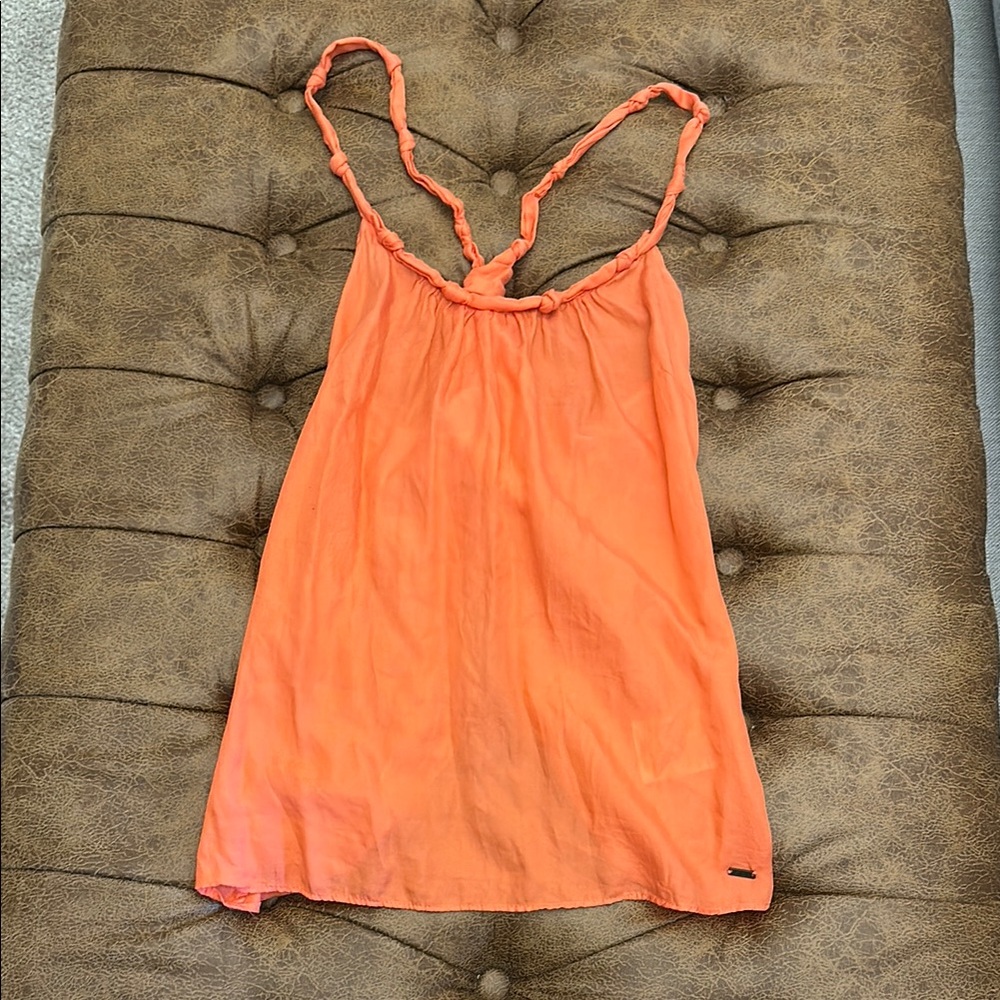 Coral Sleeveless Women's Top
